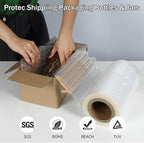 Inflatable Bubble Wrap, 7.87inch*164ft Air Pillows For Shipping Air Bubble Wrap Bubble Cushioning Wrap for Packaging Moving (7.87 inch*164ft)