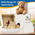 Famagic Small Packaging Boxes 25 Pack 7x5x2 Inches- White Cardboard Shipping Boxes, Corrugated Mailer Boxes for Small Business, Mailing Boxes for Packaging, Bulk