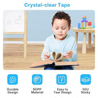 OWLKELA 20 Rolls Transparent Tape Refills, Clear Tape, All-Purpose Transparent Glossy Tape for Office, Home, School