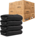 US Cargo Control 95 lb/Dozen, Machine Washable 80"x72" Large Heavy Duty Moving Blanket, MBSUPREME95 Supreme Mover, Pallet of 120 Moving Blankets