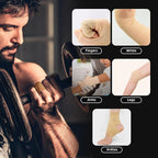OK TAPE Self Adherent Cohesive Bandages Wrap - 12Packs, 3" x 5 Yards, Non-Woven Self Adhesive Bandage Wrap for Thumb, Finger, Wrist, Ankle, Vet Wrap Bandages Tape (Black)