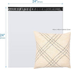 METRONIC Large Poly Mailers 24x24" 600PC White, Strong Adhensive Shipping Bags for Clothing, Waterproof Packaging Bags, Bulk Shipping Envelopes for Small Business, Mailers Poly Bags Mailing Envelope
