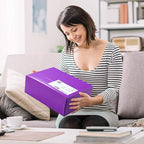 UCGOU Poly Mailers 14.5x19 Inch Purple 100 Pack Large Shipping Bags #7 Strong Thick Mailing Envelopes Self Sealing Adhesive Waterproof and Tear Proof Boutique Packaging Postal for Clothing