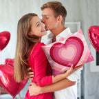 Metronic Poly Mailers 14.5x19 Inch 500pc Shipping Bags for Clothes,Strong Adhensive Shipping Envelopes for Small Business,Waterproof Mailers Poly Bags for Shipping,Packaging Mailing Bags Pink Heart