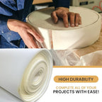 AK Trading CO. 1” Thick Open Cell Upholstery Foam Padding – 56” Wide – by The Yard – Soft, High-Quality Upholstery, Crafts & DIY Projects Foam