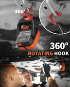 Work Light, Magnetic Rechargeable Light with 4 Modes & 150°Rotatable, 1200LM Waterproof Portable Light with 360° Rotating for Emergency Car Repair, Grill, Outdoor Work (1 PK Upgrade)