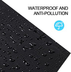 Outus 120 Pcs Poly Mailer Envelope 4 Sizes Shipping Bags Self Adhesive Clasp Envelope Self Adhesive Tear Proof Mailing Covers(13 x 17 In, 15 x 20 In, 16 x 22 In, 18 x 24 in,Black)