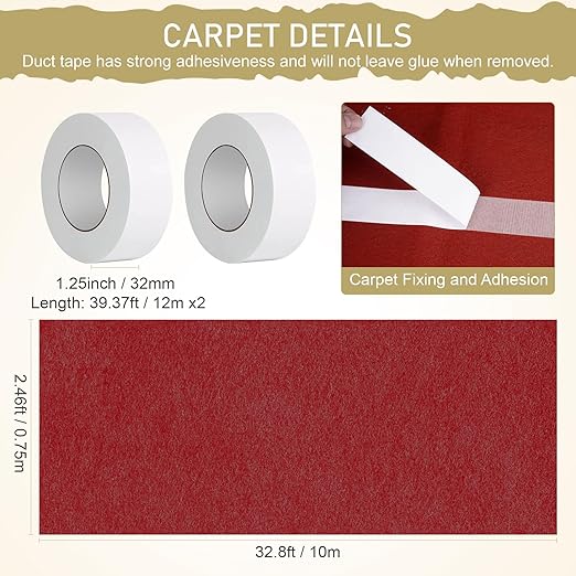 kaiyomi 8Pcs Stanchions Posts Velvet Ropes with Red Carpet and Sign Frame, Water or Sand-Fillable Base, Suitable for 8.5" x 11" A4 Paper Size Sign Frame for Red Carpet Party Decoration (Golden)