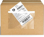 CLASSY Premium Clear 6'' x 9'' Packing List Envelopes, Self-Adhesive Shipping Label Sleeves,100Pack