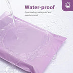 Fuxury Poly Mailers 14.5x19 Inch 200 Pcs, Waterproof Shipping Bags for Clothing, Strong Adhensive Shipping Envelopes for Small Business Suppliers, Self Seal Mailers Poly Bags Mailing Envelopes Purple