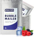 5600-Pack Insulated Silver Thermal Bubble Mailers 6 x 7 - Waterproof Metallic Foil Self-Sealing Padded Envelopes for Cold Shipping, Perishables, Food, Cosmetics, Pharmaceuticals