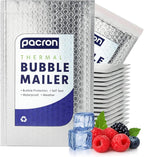 4000-Pack Insulated Silver Thermal Bubble Mailers 6.5 x 11 - Waterproof Metallic Foil Self-Sealing Padded Envelopes for Cold Shipping, Perishables, Food, Cosmetics, Pharmaceuticals