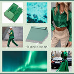 Metronic Poly Mailers 10x13 100 Pcs, Shipping Bags for Clothing, Strong Adhensive Mailing Bags, Shipping Envelopes for Small Business, Tear-resistant Mailer Envelopes Bags in Grayed Jade Green