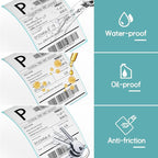FungLam 4'6' Thermal Shipping Labels - Compatible with Rollo, Munbyn, Zebra, iDPRT, JADENS - 250 Labels/Roll, 6 Rolls