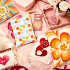 Metronic Cute Poly Mailers 6x9" 1200Pcs, Colorful Polka Dots Shipping Bags for Clothes, Self Adhesive Shipping Envelopes Waterproof Mailers Poly Bags Packaging Mailing Bags for Small Business