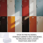 Self-Adhesive Label Holder, Waterproof Clear Adhesive Label Pockets, 2.3x3.7'' Transparent Card Holder for Cabinet, Storage Bin, Supermarket, Bookself, Mailbox, Business Card, Tag, Drawers