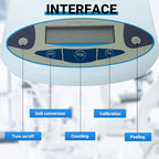 FOUR E'S SCIENTIFIC Lab Scale 5000gx0.01g High Precision Laboratory Analytical Balance Scale 0.01g Accuracy Science Scale Jewelry/Kitchen Scale