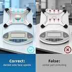 Lab Scale 3000g x 0.01g,13 Unit 0.01g Accuracy High Precision Digital Analytical Balance, Electronic Laboratory Precision Gram Scale Digital Kitchen/Jewelry/Scientific Scale
