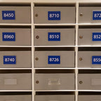 MECCANIXITY 4001 to 5000 Consecutive Number Stickers Inventory Label Black Numbers for Office Warehouse Numbering Classification