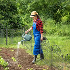 Garden Fencing 36 Inch High, 4 Panels Total Length 8.8 Ft Dog Fences Outdoor for Yard, Dog Digging Fence Barrier, Reusable Defense Fence for Yard│Patented