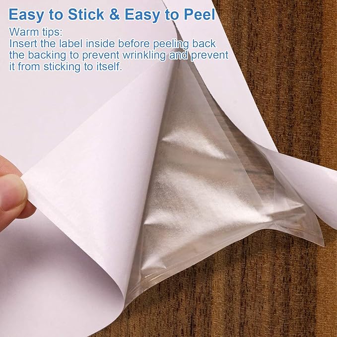 4.5'' x 5.5'' 200 Packs Packing List Envelopes, SJPACK Shipping Label Sleeves, Shipping Label Pouches, Clear Adhesive Top Loading Packing List for Invoice Shipping Label Mailing Bags