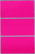 Royal Green Rectangular Stickers Color-Coding Labels for Organizing, Moving, and Storage Boxes 4" x 2" Stickers to Write On Name Tags, 45-Pack (Neon Pink)