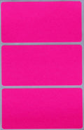 Royal Green Rectangular Stickers Color-Coding Labels for Organizing, Moving, and Storage Boxes 4" x 2" Stickers to Write On Name Tags, 150-Pack (Neon Pink)