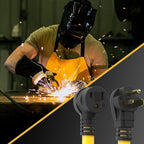 TOOLIOM 6AWG 40FT Welder Extension Cord for Welding Machines with ETL Approved. 6-50P to 6-50R Power Extension Cord