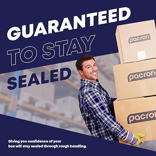 Clear Packing Tape - 24 Heavy-Duty Wrapping Tape - 110-Yard Length, 2640 Total Yards 2.88-Inch Wide Strong Adhesive Rolls for Moving Boxes, Office Packaging, Storage Organization & Warehouse Shipping
