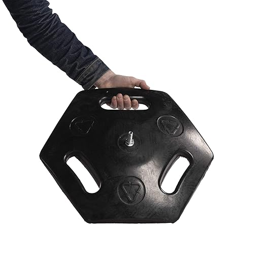 CCW Series WBB-200D - Set of 2 Retractable Dual Belt Stanchion Safety Barrier, Heavy-Duty Rubber Base Yellow Post (9 Foot Belt, Yellow with"Danger - Keep Out" Black Letters Belt)
