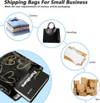 Poly Mailers 6x9 Inch 100 Pcs, Heart printed Thank You Shipping Bags with 2.4mil Thickness, Waterproof Mailing Envelopes, Strong Self-sealing Adhesive Poly Bags for Shipping