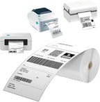 Thermal Labels 4x6 Roll - 10000 Labels, 4x6 Perforated Postage Shipping Label for Rollo, Zebra, MUNBYN and Polono Thermal Printers (NOT for DYMO)