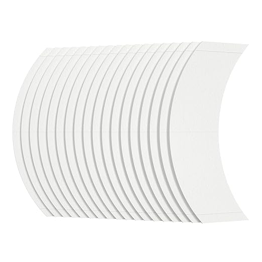 Sunshine Tape Quick Aggressive Hairpiece Wig Tape (36 Pieces) - CC Curve - Double Sided Adhesive Tape for Toupee Lace Front Wig Strong Hold Waterproof Strips