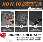 TripleAliners Tailgate Mat Compatible with Ford Ranger 2019-2023 Accessories Truck Tailgate Liner Bed Cover All-Weather Protector Cargo Cover Custom Fit for 2019-2023 Ranger