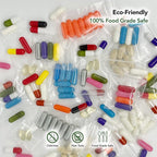 2 x 2 Inch Resealable Plastic Bags 1000 Pack — Clear Reclosable Mini Bags with Zipper Seal for Jewelry, Beads, Small Parts, Crafts, Hardware