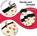 Poly Mailers 6x9 Inch 100 Pcs - Strawberries printed Shipping Bags, 2.4mil Thickness, Waterproof and Tear Resistant Mailing Envelopes, Self-Sealing Packaging Bags for Small Business