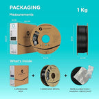 Polymaker PolyLite Dark Blue 3D Printer PETG Filament 1.75mm 1kg, Legacy PETG Formula, Reliable Everyday Filament, Strong Layer Bonding, Compatible with Most 3D Printers