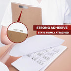XFasten Self Adhesive Fasteners 2 Inch Capacity 200-Pack Archival-Grade Two Prong Paper Fasteners 2 Inch for Metal File Fastening, Folders, Medical Reports, Thick Paper Stacks, and Folder Accessories