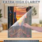 AKONEGE 5 Pcs 18" x 24" Rigid Print Protectors Clear Hard Sheet Protectors Heavy Duty Top Loading Crystal Poster Sleeves Picture Frame Hard Plastic Sleeves for Art Prints Photos Documents Blueprint