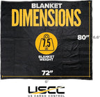 US Cargo Control 95 lb/Dozen, Machine Washable 80"x72" Large Heavy Duty Moving Blanket, MBSUPREME95 Supreme Mover, Pallet of 120 Moving Blankets