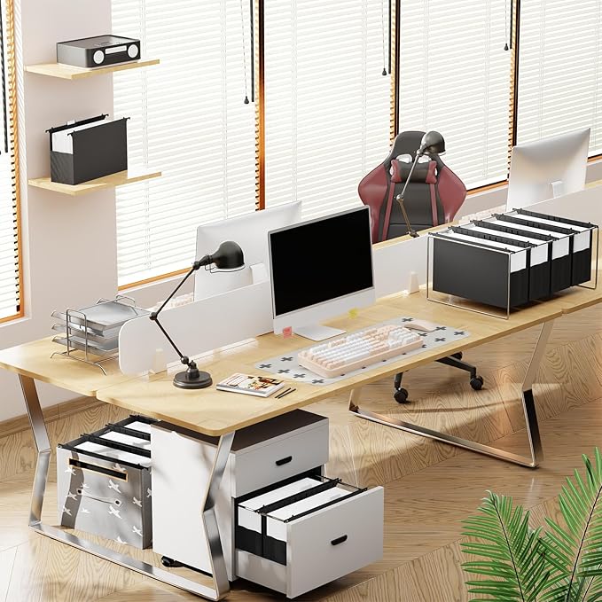 Extra Capacity Legal Size Plastic Hanging File Folders,Reinforced 4" Black Expanding Pocket Files,6 Pack Legal Hanging Folders for Filing Cabinet,Expandable Hang Folder with tabs,for School