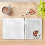 Amazon Basics Non-Glare Sheet Protector for Paper, Sturdy, with Pre-Punched Holes, Clear, 8.5 x 11 Inch, 500 Count
