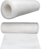 Plastic Wire Mesh Fence, Fencing Chicken Wire Fence with 1.8cm/0.7in Mesh Holes, for Pet Fencing Garden Balcony Grass Protection Farm Crafts(Size:Mesh 0.7in-3.3ft Wx65ft L,Color:White)