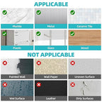 Double Sided Tape Heavy Duty 1.2in×20ft, Nano Tape Double Sided, Removable Traceless Two Sided Adhesive Tape, Clear Mounting Tape Double Sided Tape for Walls, Hanging Picture,Poster,Carpet