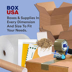 BOX USA Packing Paper Roll 1440'L x 12"W - 1,000 Sheets 17” Long Equivalent - Large White Newsprint for Shipping, Packaging, Storage and Moving Supplies