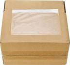 7.5" x 5.5" Shipping Label Sleeves, SJPACK Clear Adhesive Top Loading Packing List/Label Envelopes Pouches(200 Bags)