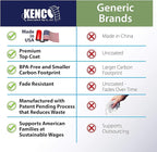 4" X 6" Direct Thermal Perforated Stickers Labels for Shipping Labels, Inventory, and Color Coding - Compatible with Zebra, Rollo, Godex and More (Green, 24 Rolls)