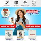 MT Products Custom Printed White Cardboard Shipping Boxes 5" x 5" x 5" - Personalized Mailing Boxes and for Gifting