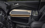 AutoExec GripMaster Car Desk for Your Vehicle Workstation and Mobile Office, Natural Birch
