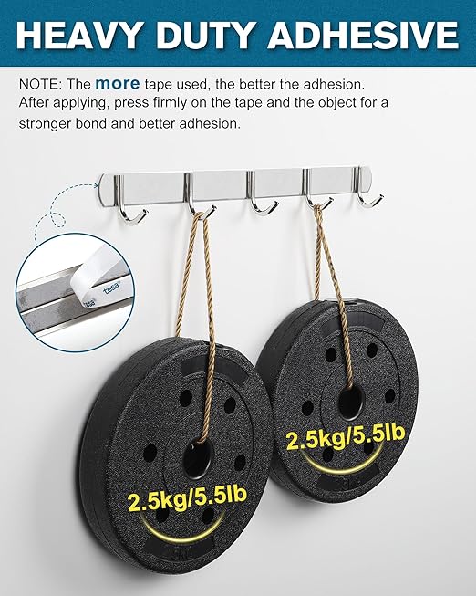 Tesa Double Sided Tape Heavy Duty 0.4in x 36ft 68211, Adhesive Mounting Tape Waterproof, Strong Foam Tape for Walls, Extreme Temp Resistant No Residue Removal Two Sided Tape for Auto, Home, Office